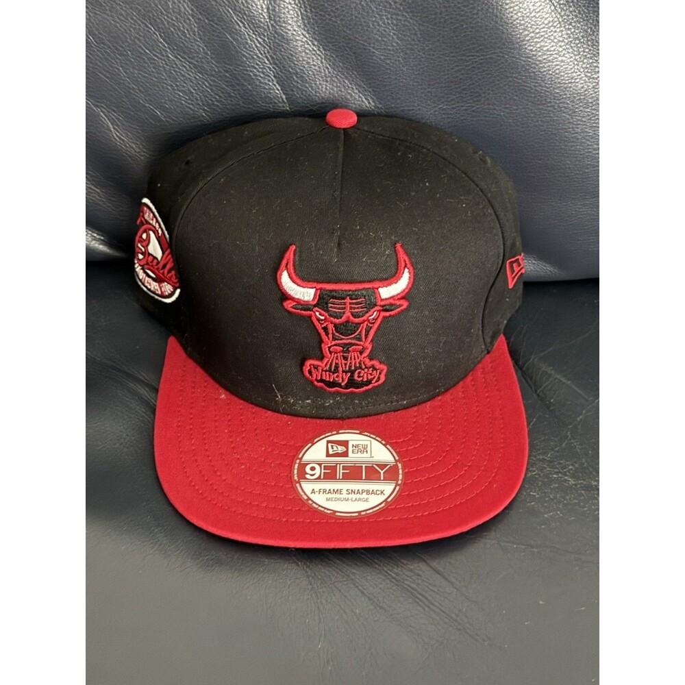 Chicago Bulls Windy City New Era 9Fifty A-Frame Snapback Medium-Large Hat Cap